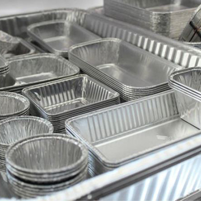 Lebensmittelbehälter Aluminiumfolie